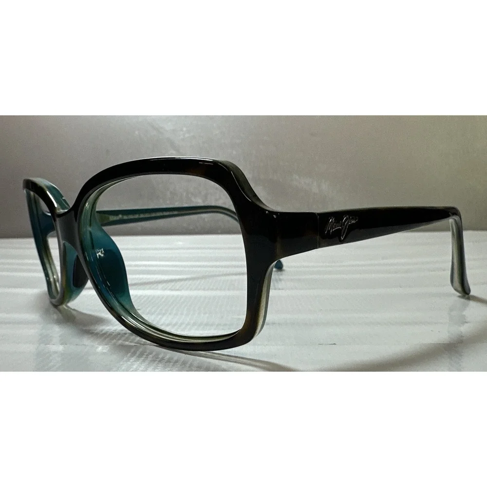 Maui Jim Sunglasses Frame Only MJ 700-10P Cloud Break Tortoise/Blue Italy 56 mm